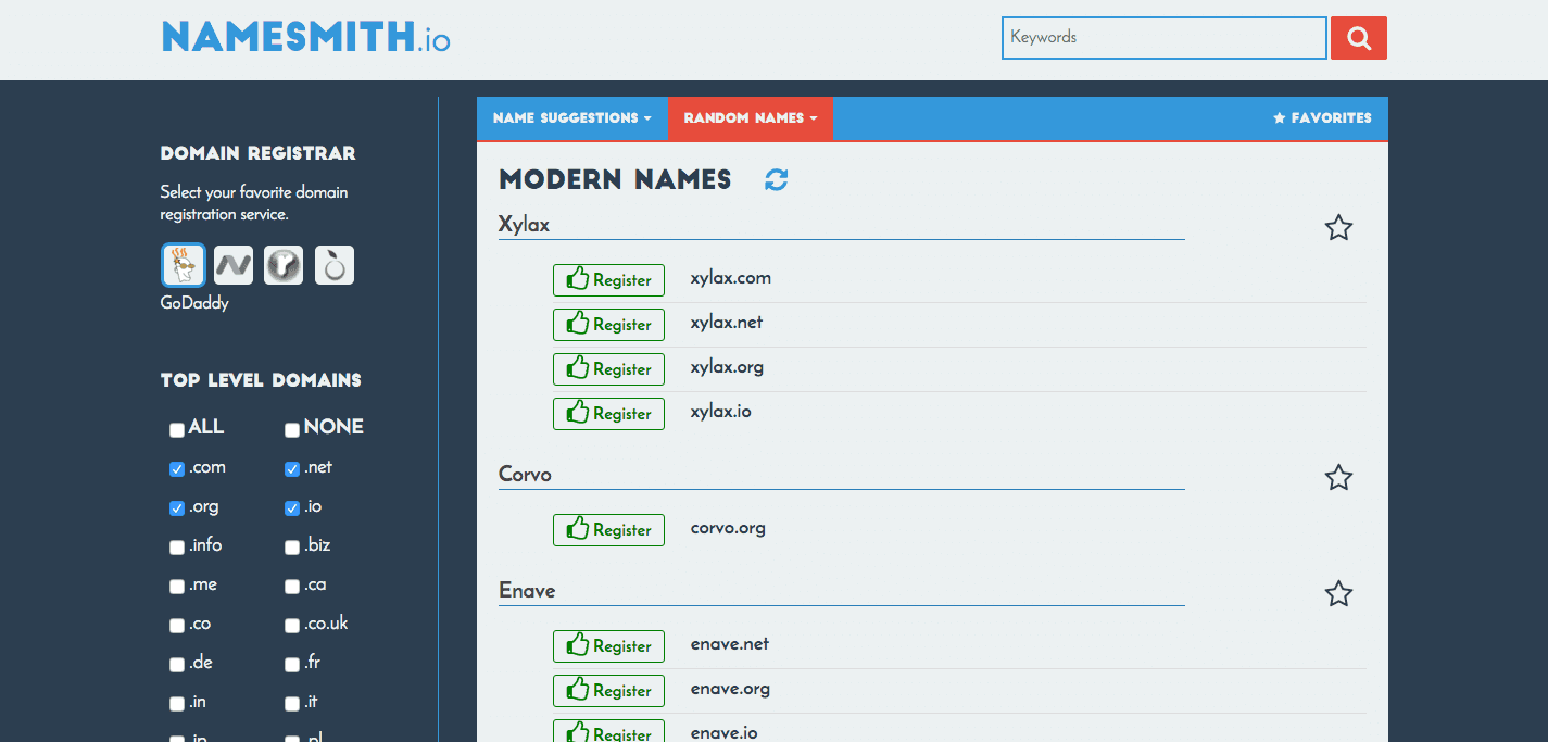 Namesmith