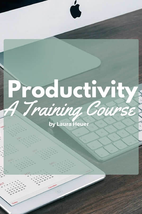 productivity training course