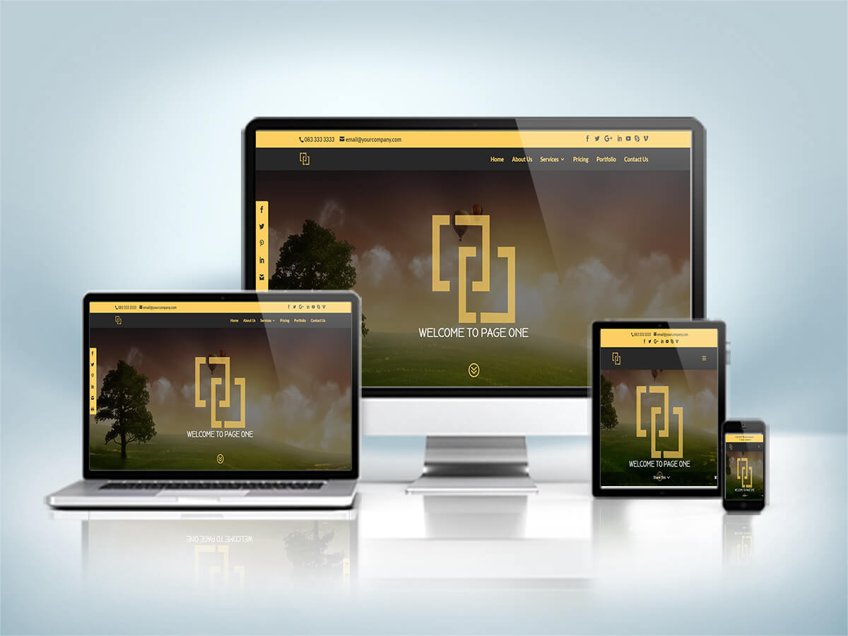 Page One Child Theme