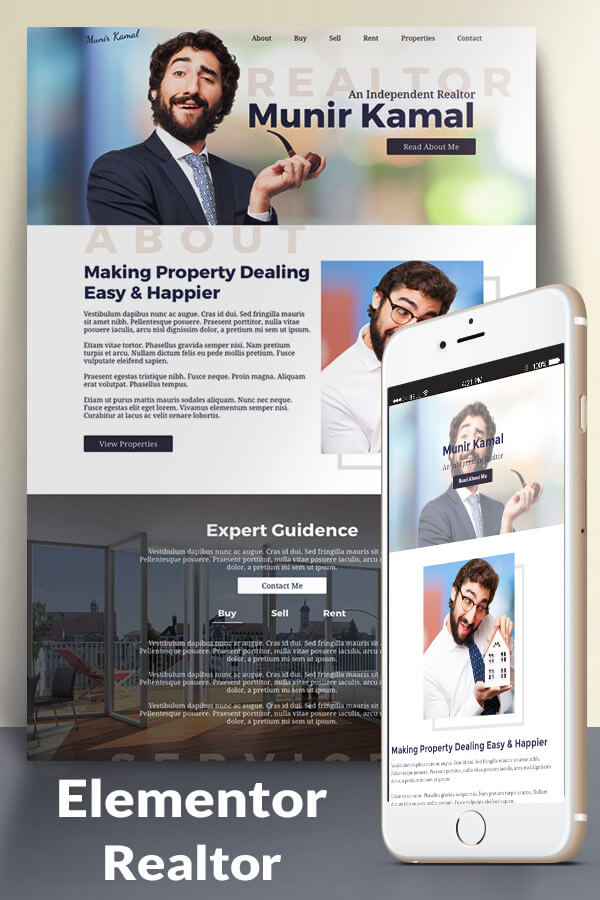 Real Estate Investor Website Template - MotoCMS