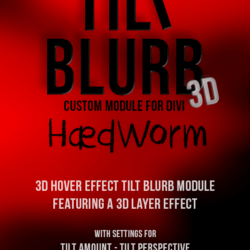 Tilt Blurb Divi Module