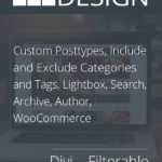 Divi – Filterable Blog Module