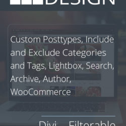 Divi Filterable Blog Module Divi – Filterable Blog Module