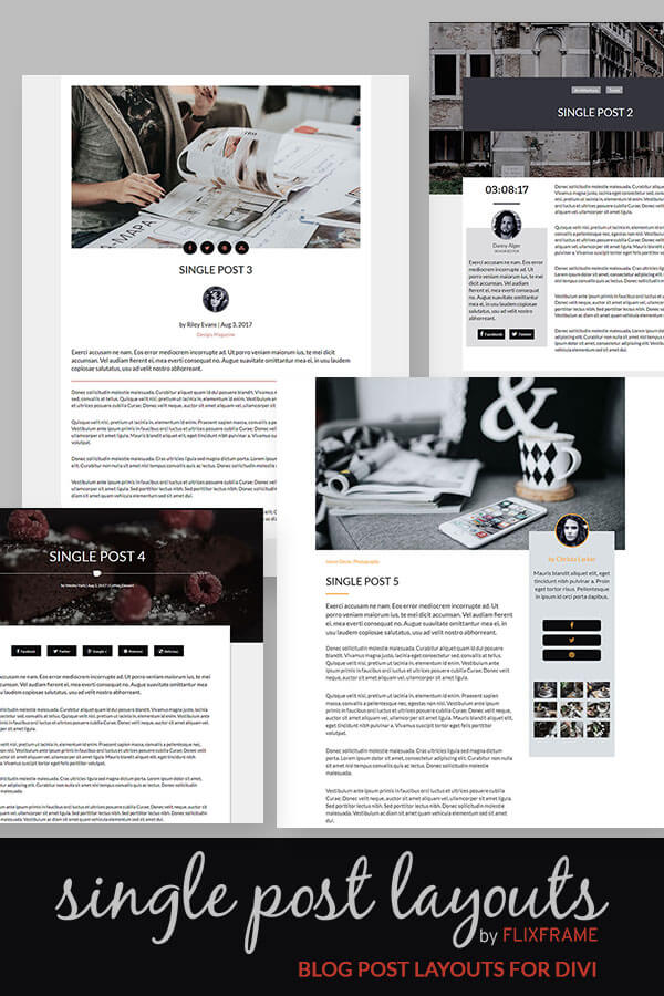 Single Post Divi for Layouts