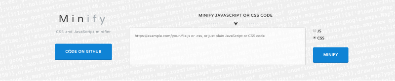 minify meaning