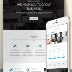 Corpo - Business and Corporate Page Layout for Divi