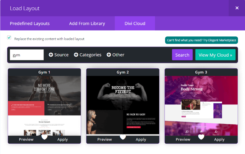 12 Divi Child Themes and Layouts for Personal Trainers and Gyms