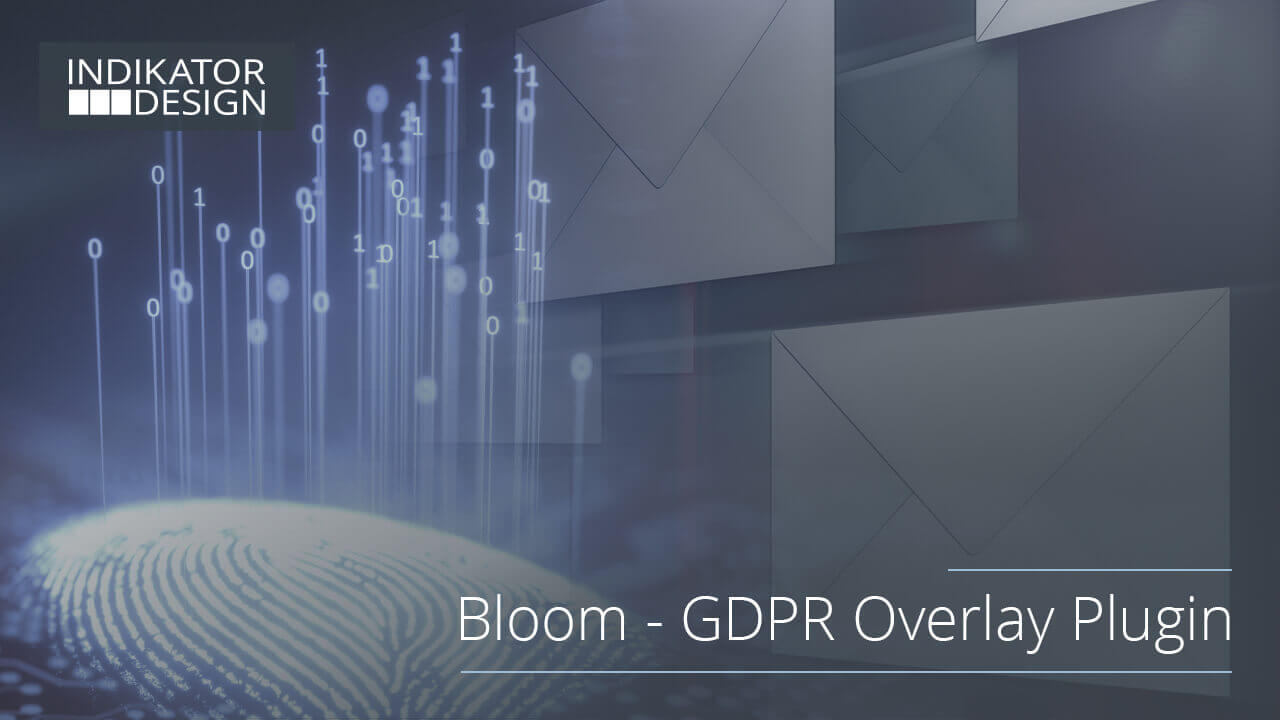 Intuitively bring Bloom in line with the new GDPR regulations