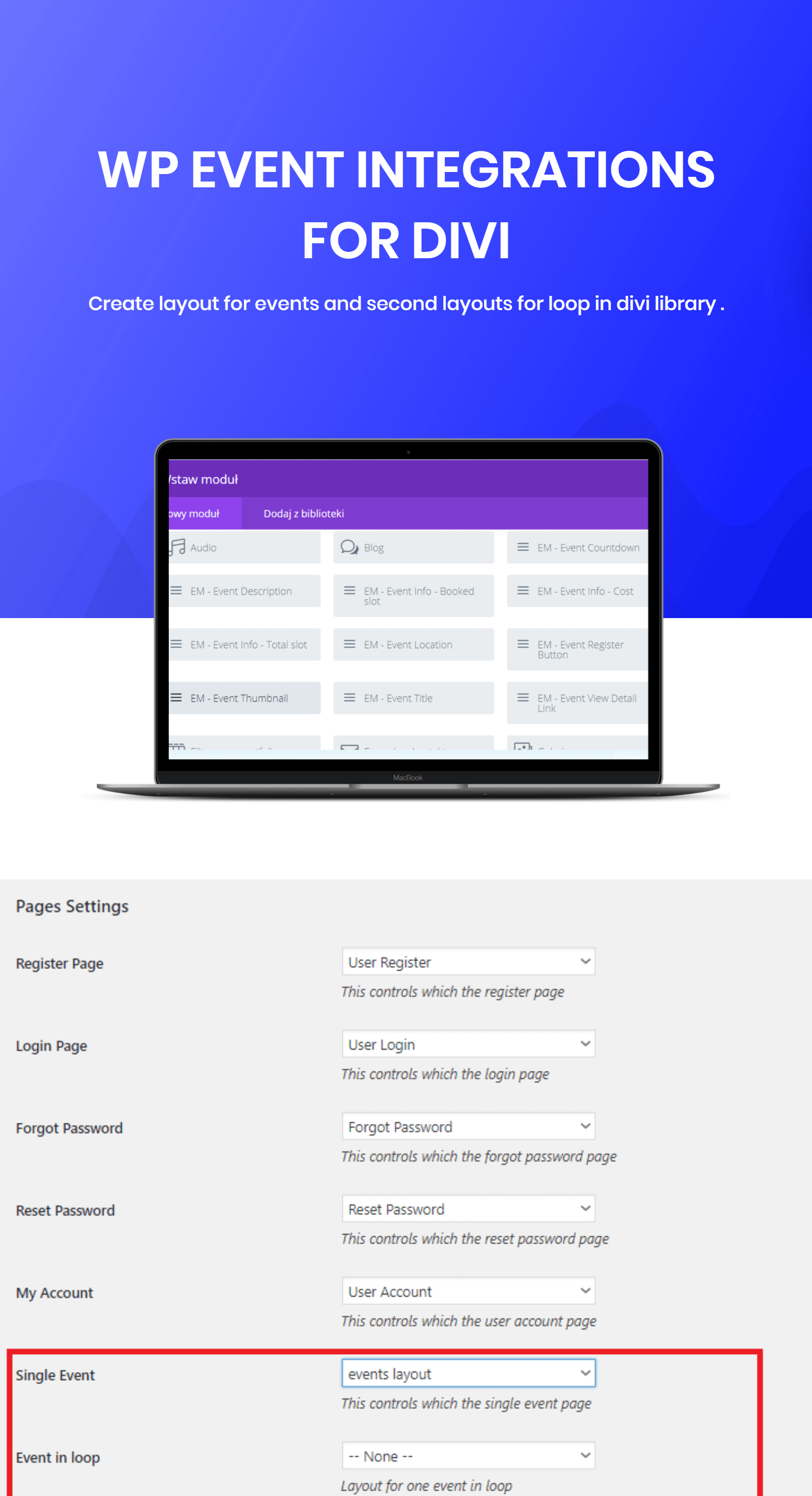 Divi Integration