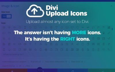 Plugin Spotlight: Divi Upload Icons