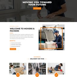Divi Packers and Movers Theme