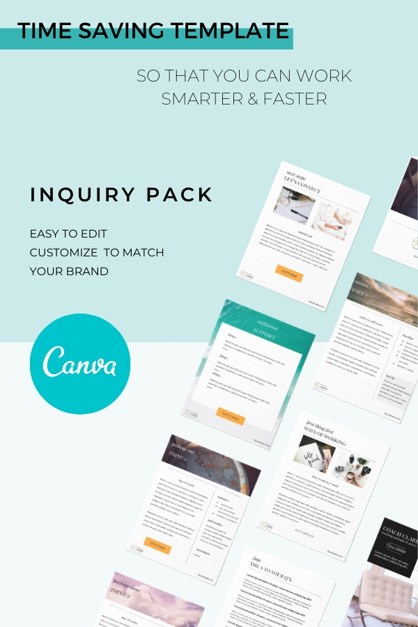 Inquiry Pack Templates For Canva Classic