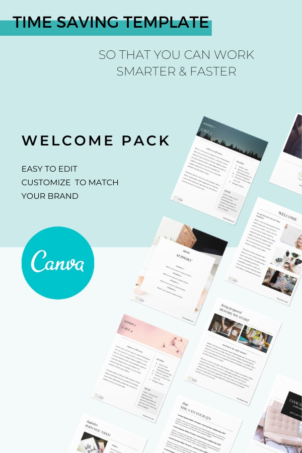 Welcome Pack Templates For Canva Classic