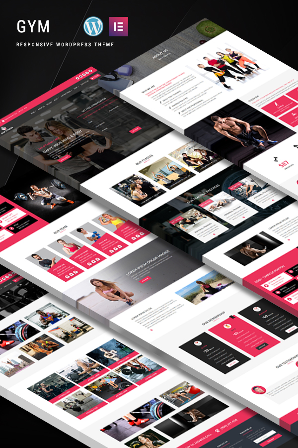 Gym Elementor Website Templates