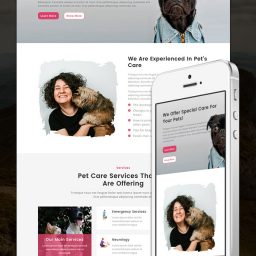 Pet Care - Divi Theme Layout