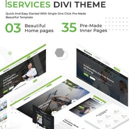 Greenxus Divi Solar Services Theme