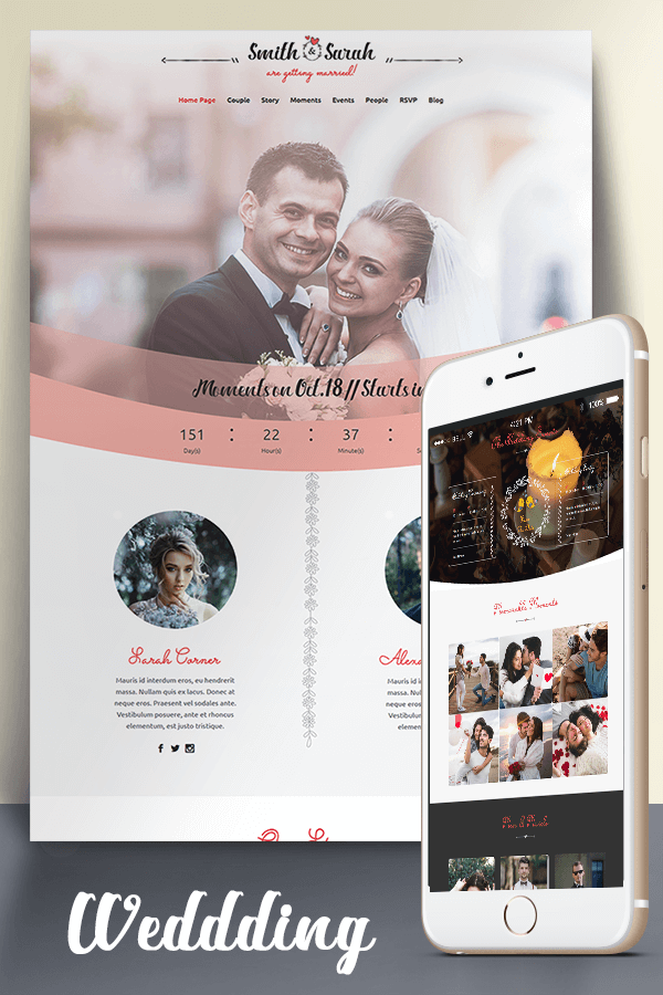 Wedding Child Theme For Divi